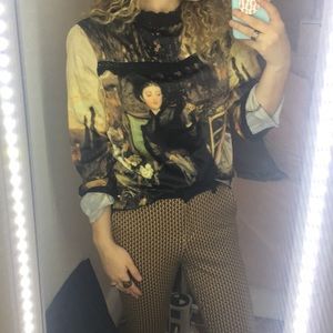 Artsy Painting Blouse